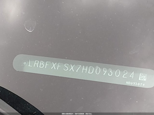 Продаж на аукціоні авто 2017 Buick Envision Premium Ii, vin: LRBFXFSX7HD093024, номер лоту: 44849221