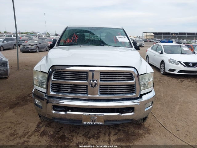 Продажа на аукционе авто 2012 Ram 2500 Slt, vin: 3C6UD5ML9CG208442, номер лота: 44849283