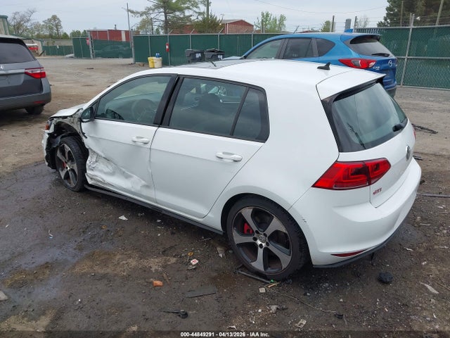 Продаж на аукціоні авто 2017 Volkswagen Golf Gti Autobahn 4-door/s 4-door/se 4-door/sport 4-door, vin: 3VW447AU1HM019033, номер лоту: 44849291