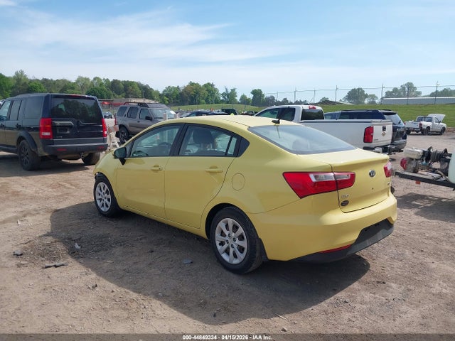 2016 Kia Rio Lx მანქანა იყიდება აუქციონზე, vin: KNADM4A37G6658795, აუქციონის ნომერი: 44849334