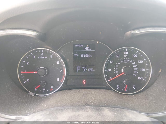 44849342 :رقم المزاد ، KNAFK4A68F5432522 vin ، 2015 Kia Forte Lx مزاد بيع