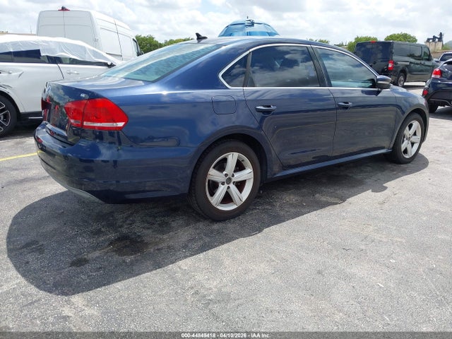 44849418 :رقم المزاد ، 1VWBH7A37DC012215 vin ، 2013 Volkswagen Passat 2.5l Se مزاد بيع