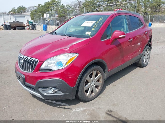 2014 Buick Encore Leather მანქანა იყიდება აუქციონზე, vin: KL4CJCSB0EB539198, აუქციონის ნომერი: 44849480