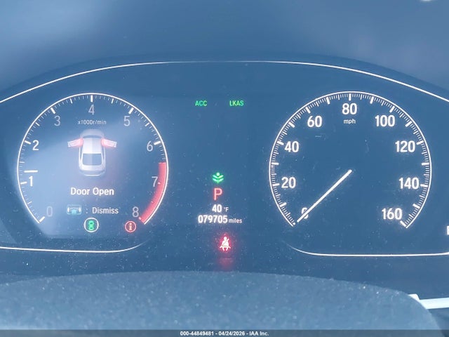 Aukcja sprzedaży 2019 Honda Accord Lx, vin: 1HGCV1F18KA129767, numer aukcji: 44849481