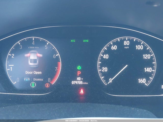 Aukcja sprzedaży 2019 Honda Accord Lx, vin: 1HGCV1F18KA129767, numer aukcji: 44849481