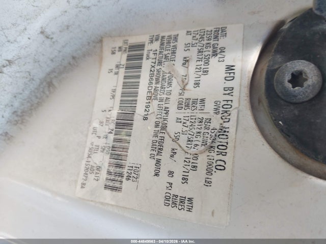 2013 FORD F-250 1FT7X2B66DEB19218 Photo 8