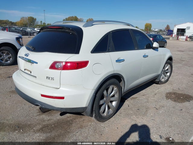 Продажа на аукционе авто 2004 Infiniti Fx35, vin: JNRAS08U74X105265, номер лота: 44849582