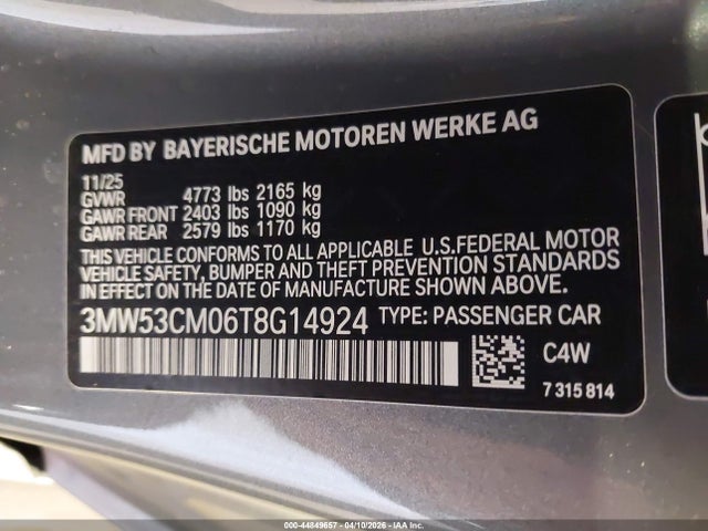 3MW53CM06T8G14924 BMW M240 I Xdrive