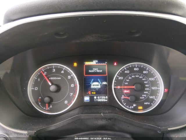 2019 Subaru Ascent Premium მანქანა იყიდება აუქციონზე, vin: 4S4WMAHD4K3460769, აუქციონის ნომერი: 44849692