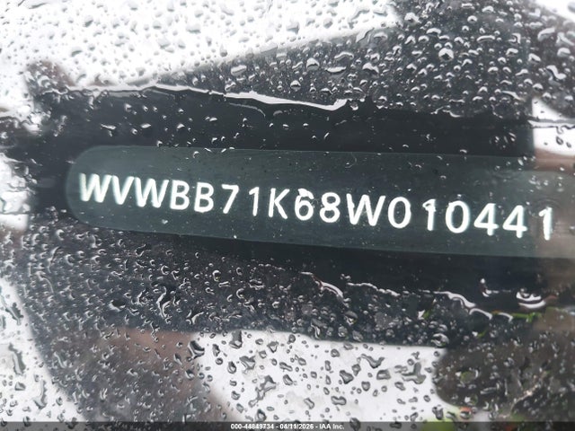 Продаж на аукціоні авто 2008 Volkswagen Rabbit S, vin: WVWBB71K68W010441, номер лоту: 44849734