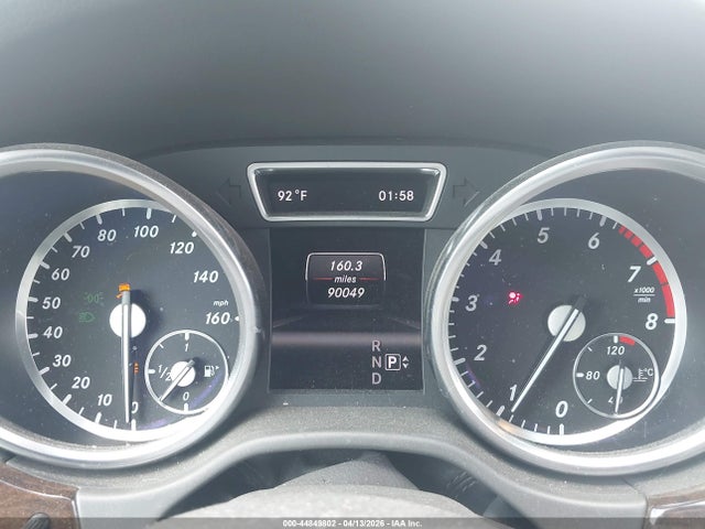 Продаж на аукціоні авто 2013 Mercedes-benz Ml 350, vin: 4JGDA5JBXDA226506, номер лоту: 44849802