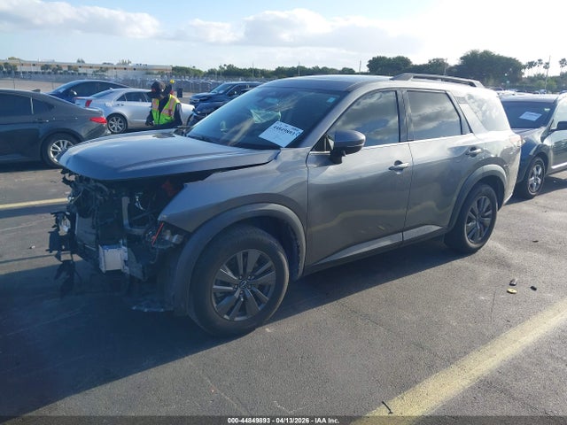 2022 Nissan Pathfinder Sv 4wd მანქანა იყიდება აუქციონზე, vin: 5N1DR3BD3NC252397, აუქციონის ნომერი: 44849893