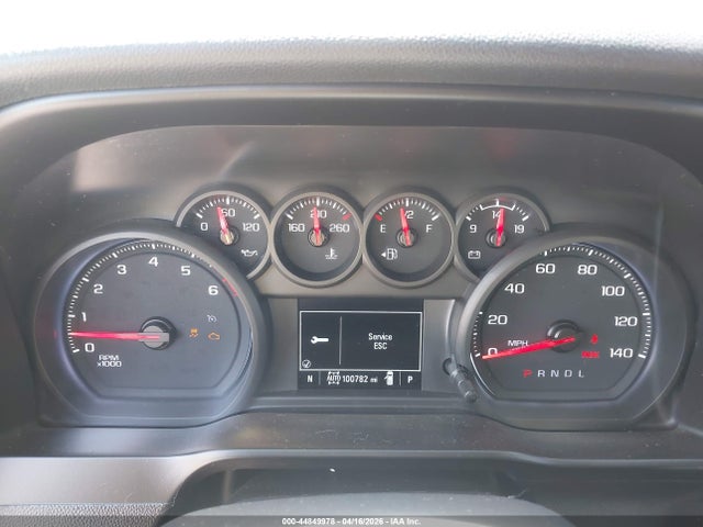 44849978 :رقم المزاد ، 3GCPYCEF0MG191636 vin ، 2021 Chevrolet Silverado 1500 4wd  Short Bed Custom Trail Boss مزاد بيع