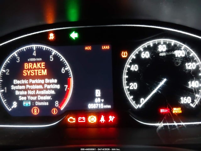 2018 Honda Accord Ex მანქანა იყიდება აუქციონზე, vin: 1HGCV1F48JA025577, აუქციონის ნომერი: 44850061