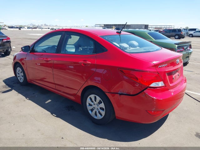 2016 Hyundai Accent Se მანქანა იყიდება აუქციონზე, vin: KMHCT4AE0GU096149, აუქციონის ნომერი: 44850085