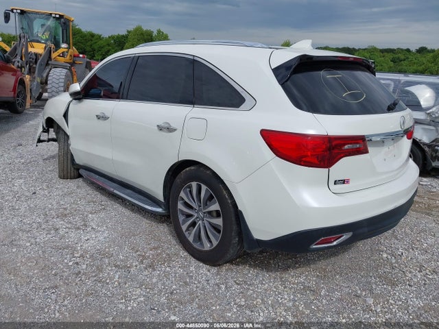 44850090 :رقم المزاد ، 5FRYD3H49FB003732 vin ، 2015 Acura Mdx Technology Package مزاد بيع