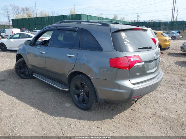 44850102 :رقم المزاد ، 2HNYD28517H511722 vin ، 2007 Acura Mdx Sport Package مزاد بيع