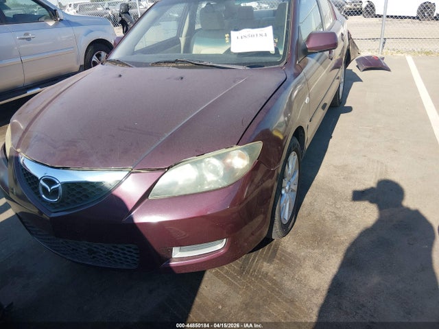 44850184 :رقم المزاد ، JM1BK12F871621436 vin ، 2007 Mazda Mazda3 I مزاد بيع