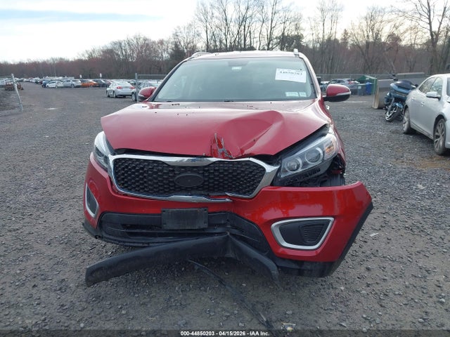 44850203 :رقم المزاد ، 5XYPGDA31JG400154 vin ، 2018 Kia Sorento 2.4l Lx مزاد بيع