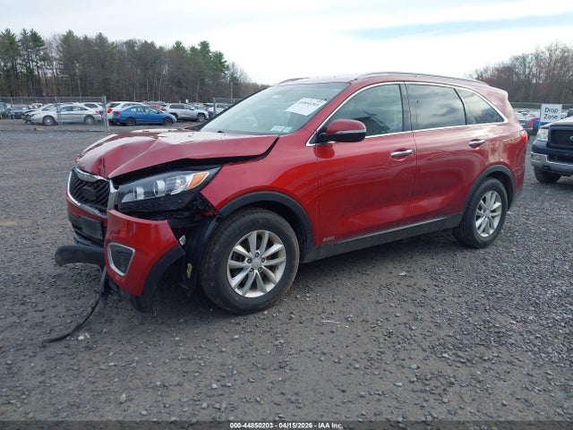 44850203 :رقم المزاد ، 5XYPGDA31JG400154 vin ، 2018 Kia Sorento 2.4l Lx مزاد بيع