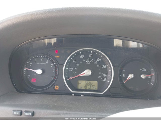 2007 Hyundai Sonata Gls მანქანა იყიდება აუქციონზე, vin: 5NPET46C47H288611, აუქციონის ნომერი: 44850250