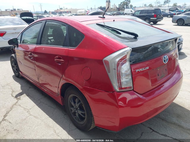2013 Toyota Prius Four მანქანა იყიდება აუქციონზე, vin: JTDKN3DUXD1636434, აუქციონის ნომერი: 44850259