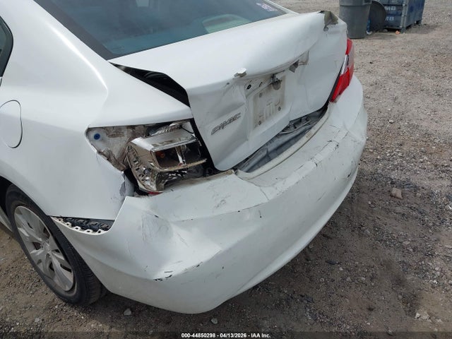 2012 Honda Civic Lx მანქანა იყიდება აუქციონზე, vin: 19XFB2F52CE107002, აუქციონის ნომერი: 44850298