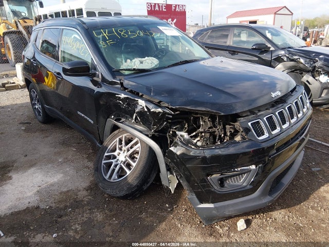 Aukcja sprzedaży 2018 Jeep Compass Latitude 4x4, vin: 3C4NJDBB1JT433808, numer aukcji: 44850427