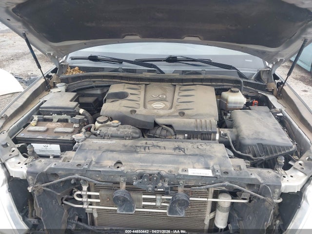 44850442 :رقم المزاد ، JN8AY2NE8H9704097 vin ، 2017 Nissan Armada Platinum مزاد بيع
