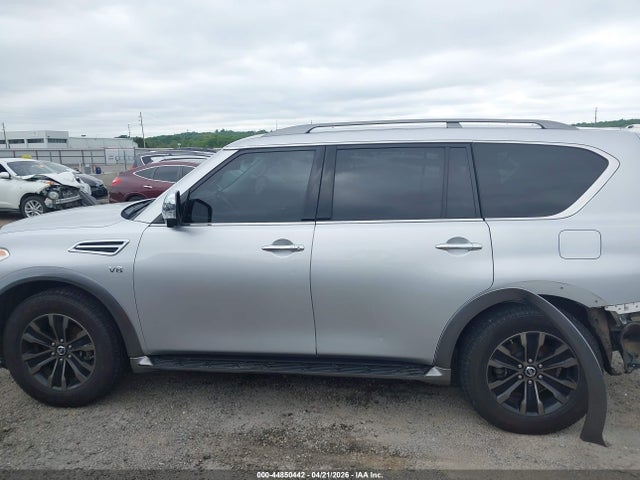 44850442 :رقم المزاد ، JN8AY2NE8H9704097 vin ، 2017 Nissan Armada Platinum مزاد بيع