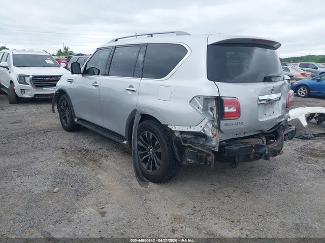 44850442 :رقم المزاد ، JN8AY2NE8H9704097 vin ، 2017 Nissan Armada Platinum مزاد بيع
