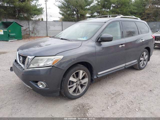44850499 :رقم المزاد ، 5N1AR2MM1EC715857 vin ، 2014 Nissan Pathfinder Platinum مزاد بيع