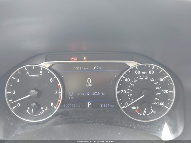44850573 :رقم المزاد ، 1N4BL4BV1LC136663 vin ، 2020 Nissan Altima S Fwd مزاد بيع
