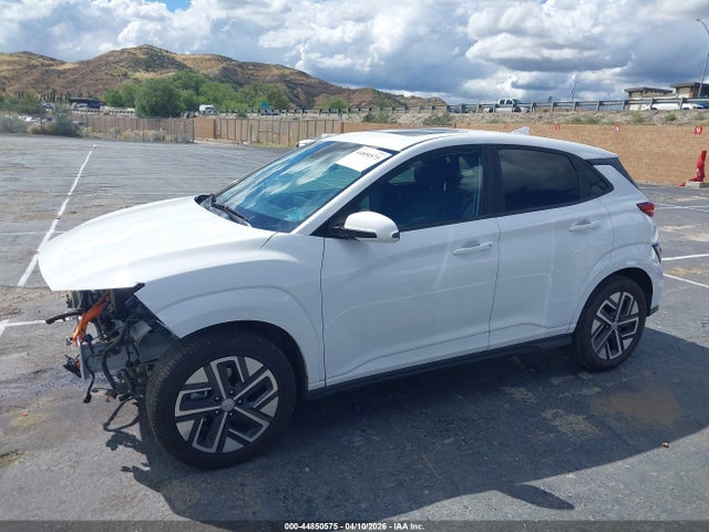 2022 Hyundai Kona Electric Sel მანქანა იყიდება აუქციონზე, vin: KM8K33AG8NU156084, აუქციონის ნომერი: 44850575