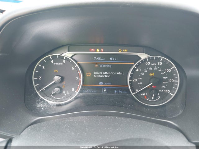 1N4BL4CV2NN389870 Nissan Altima Sr Fwd