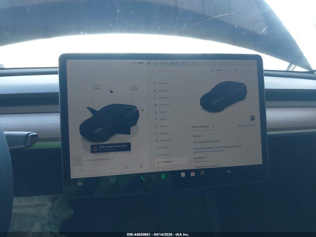 Aukcja sprzedaży 2025 Tesla Model Y Long Range Dual Motor Rear-wheel Drive, vin: 7SAYGDED4SF278571, numer aukcji: 44850661