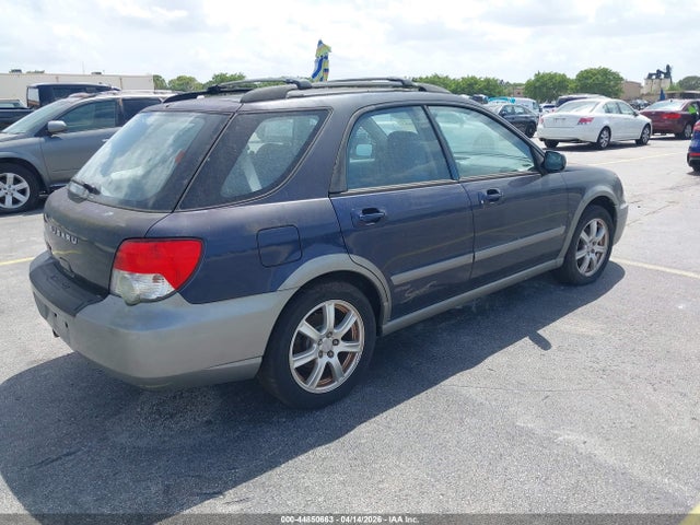 Aukcja sprzedaży 2005 Subaru Impreza Outback Sport Base W/special Edition, vin: JF1GG68545H803633, numer aukcji: 44850663