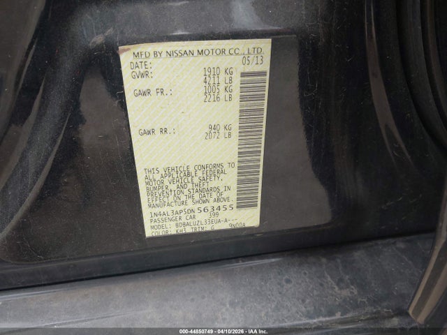 2013 NISSAN ALTIMA 1N4AL3AP5DN563455 Photo 8