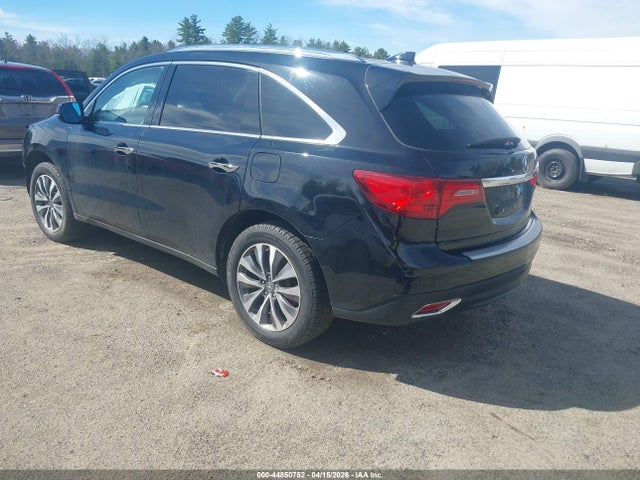 Продаж на аукціоні авто 2016 Acura Mdx Technology   Acurawatch Plus Packages/technology Package, vin: 5FRYD4H48GB062150, номер лоту: 44850752