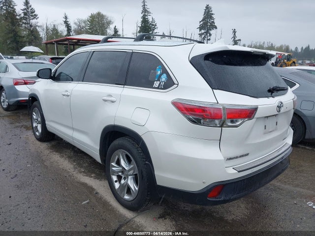 Toyota Highlander Limited V6 2015 5TDDKRFHXFS208938 Image 3