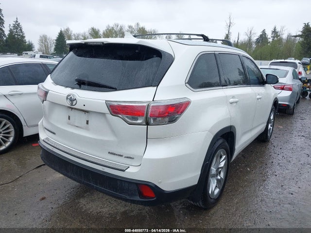 Toyota Highlander Limited V6 2015 5TDDKRFHXFS208938 Image 4