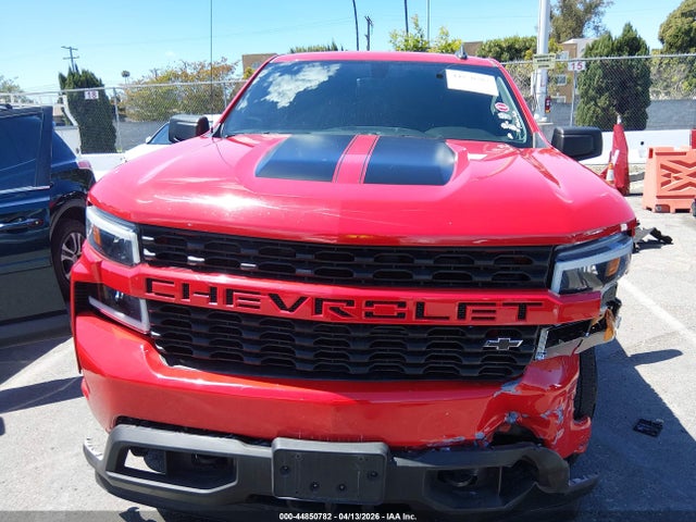 Продаж на аукціоні авто 2021 Chevrolet Silverado 1500 2wd  Short Bed Custom, vin: 1GCPWBEK0MZ356842, номер лоту: 44850782