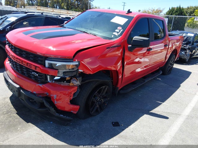 Продаж на аукціоні авто 2021 Chevrolet Silverado 1500 2wd  Short Bed Custom, vin: 1GCPWBEK0MZ356842, номер лоту: 44850782