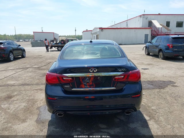 Aukcja sprzedaży 2018 Infiniti Q70l 3.7x Luxe, vin: JN1BY1PR2JM370522, numer aukcji: 44850829