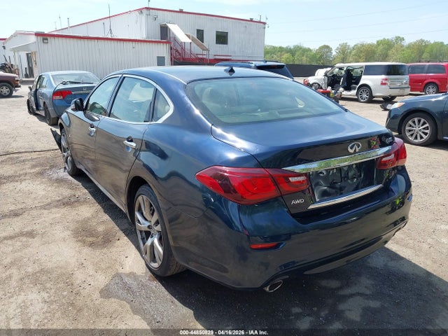 Aukcja sprzedaży 2018 Infiniti Q70l 3.7x Luxe, vin: JN1BY1PR2JM370522, numer aukcji: 44850829