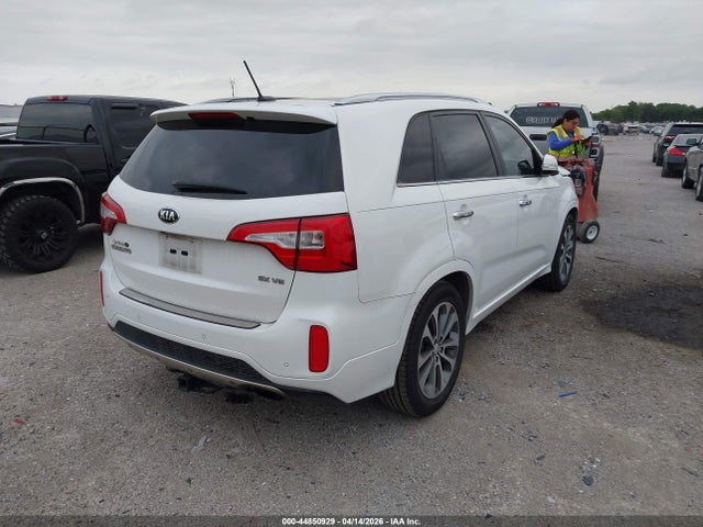 2015 Kia Sorento Sx V6 მანქანა იყიდება აუქციონზე, vin: 5XYKW4A74FG634358, აუქციონის ნომერი: 44850929