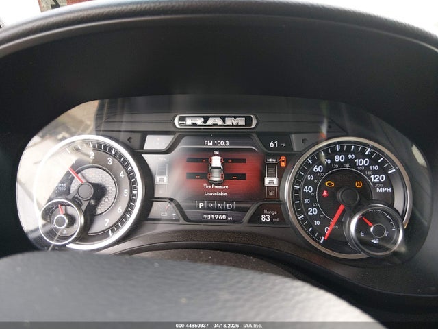 44850937 :رقم المزاد ، 1C6RREBT1KN871908 vin ، 2019 Ram 1500 Big Horn/lone Star  4x2 6'4 Box مزاد بيع