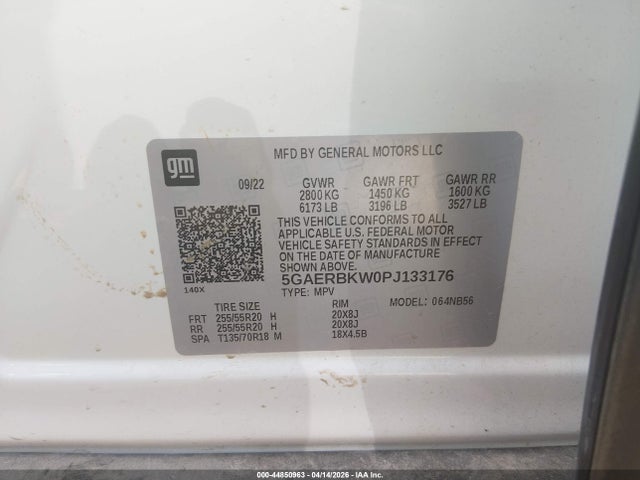 Aukcja sprzedaży 2023 Buick Enclave Essence Fwd, vin: 5GAERBKW0PJ133176, numer aukcji: 44850963
