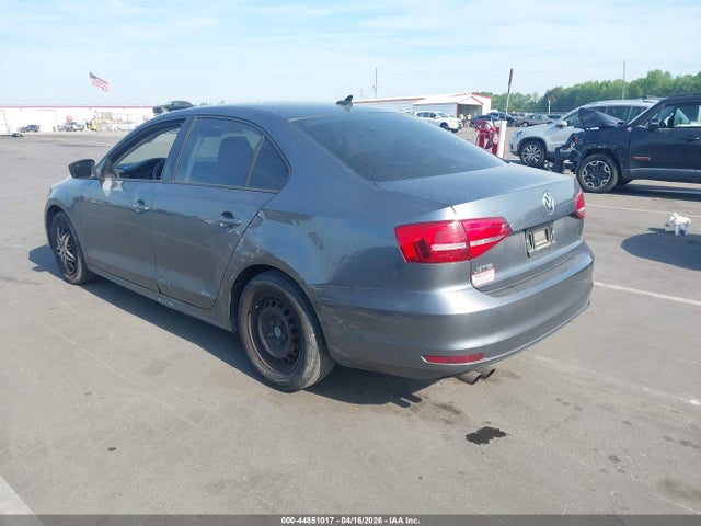 2015 Volkswagen Jetta 2.0l S მანქანა იყიდება აუქციონზე, vin: 3VW2K7AJ1FM280470, აუქციონის ნომერი: 44851017