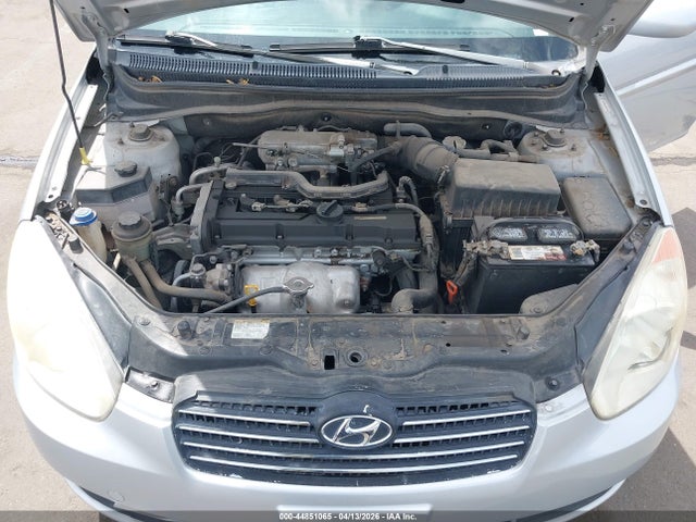 2008 Hyundai Accent Gls მანქანა იყიდება აუქციონზე, vin: KMHCN46C98U222835, აუქციონის ნომერი: 44851065